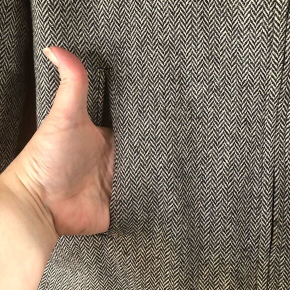 Harris Wallace City College Collared Full Zip Tweed Jacket - 4 - Picture 6 of 12